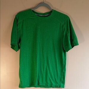 Champion Men's Green Short Sleeve Performance Tee